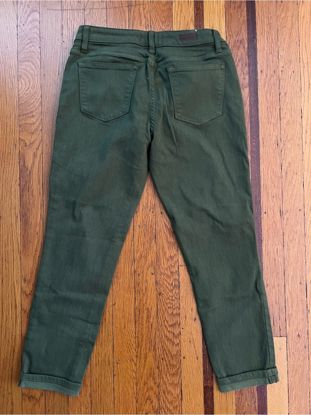 Lila Ryan green denim jeans 28 EUC